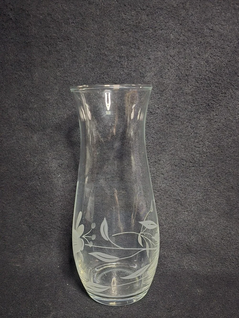 Cameo Crystal Hand Cut Vase